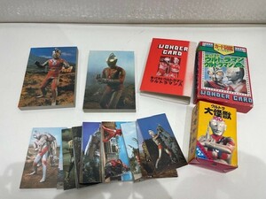 ■カード図鑑 帰ってきたウルトラマン・ウルトラマンA WONDER CARD 全64枚 朝日ソノラマ おまけ付■T