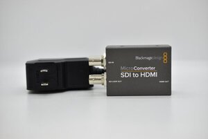 【管理番号：9154】【美品】Blackmagic Design ブラックマジックデザイン マイクロコンバーター　SDI to HDMI ②