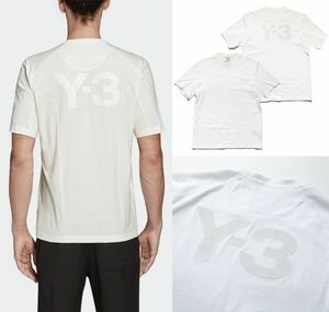 定価12100円■Y-3■バックロゴ半袖Tシャツ■Lサイズ■adidas アディダス■ワイスリー■YOHJI YAMAMOTO■FN3349■ホワイト■白 メンズ