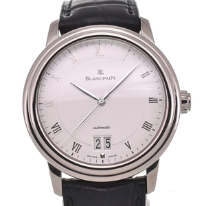 ブランパン Blancpain 6850 ヴィルレ ダブルウィンドウ デイト 自動巻き メンズ 美品 A#132633