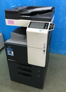 枚数少なめ33,114枚▽KONICA MINOLTA(コニカミノルタ) bizhub C227△カラー複合機▽2段カセット＋手差しトレイ△①H0001514