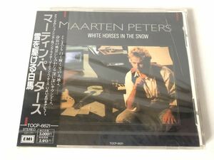 未開封 見本/ケース割れ マーティン・ペータース MAARTEN PETERS 雪を駆ける白馬 WHITE HORSES IN THE SNOW プロモ盤