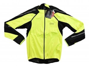 GORE BIKE WEAR★ゴア Phantom2.0 ソフトシェルジャケット size:M(Asia) ネオンイエロー/ブラック