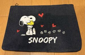 SNOOPY（スヌーピー）デニム生地　マルチケース