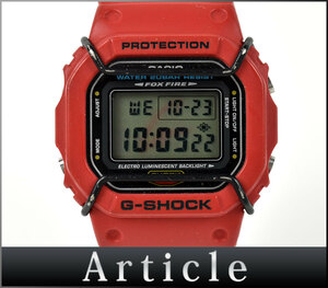 198239□動作確認済 CASIOカシオ G-SHOCK 腕時計 クォーツDW-5600ED 樹脂 ブラック レッド メンズ デジタル スポーツレジャー/ D