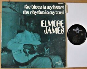 フランス盤 BLUES LP ■Elmore James / The Blues In My Heart The Rhythm In My Soul [ France BYG 529 004 ]