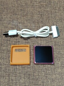 【中古】[Apple] 「iPod nano 8GB 第6世代 ピンク色」動作確認済み 不具合なし 超美品