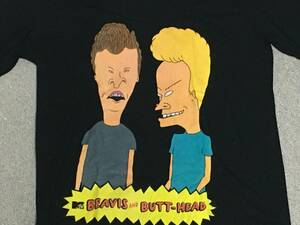 オフィシャル　 Beavis and Butt-Head ビーバス＆バットヘッド MTV Tシャツ　レディース