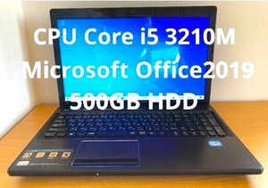 美品◆Lenovo G580◆Microsoft Officeインストール