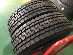 a007-4-12 ☆295/70R22.5 中古（未使用品）2本♪ ヨコハマ TY287 2021年製 残溝17ｍｍ♪ k150