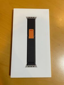 Apple Watch ウルトラ　トレイルループバンド　ブラック／グレイ　S/M 純正　正規品