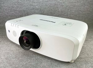 M◆Panasonic/6200lm 業務用液晶プロジェクター/PT-EX620J/使用時間:4039h/光源使用時間:3980h/電源ケーブル・リモコン/ランプ交換時期(4