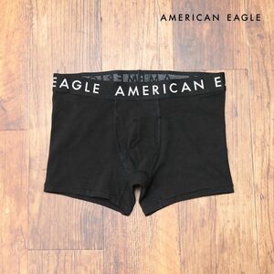 AMERICAN EAGLE/Sサイズ/ボクサーパンツ 0234-3825 シンプル 無地 ストレッチ◎ 穿き心地◎ 新品/黒/ブラック/ih183/