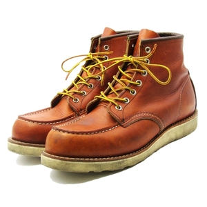 REDWING レッドウィング US10D 28cm モックトゥ 875 アイリッシュセッター 6インチ 2022年製 ワークブーツ オロレガシー 10007434