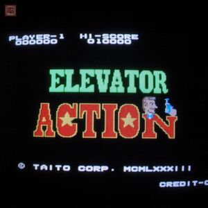 1円〜 タイトー/TAITO エレベーターアクション ELEVATOR ACTION 動作確認済【20