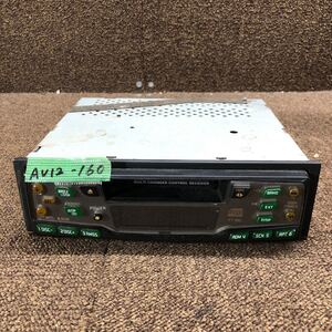 AV12-160 激安 カーステレオ SUZUKI SANYO 99000-79H78-200 FT-392G カセットデッキ FM/AM オーディオ 通電未確認 ジャンク