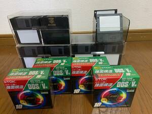 3.5インチフロッピーディスク　新品４０枚と開封済未使用150＋α