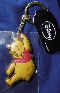 クマのプーさん　Winnie the Pooh　ラバーキーリング　ディズニー　ミッキーマウス　Disney　キーホルダー　アクセサリー