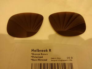 処分価格！ ★オークリー HOLBROOK R ホルブルック R　○○9377　用 カスタム偏光 レンズ BROWN Color