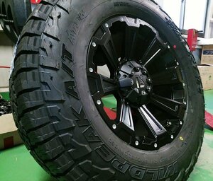 サーフ ハイラックス タイヤホイールセット 快適性 静粛性 ファルケン ワイルドピーク A/T3W 265/65R17 17インチ DeathRock