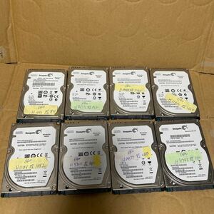 （14A）ST9640423AS 640GB 2.5インチ HDD SATA 中古 動作確認済 8台セット