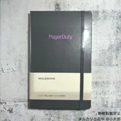 PagerDuty × MOLESKINE｜ノート｜ハードカバー｜横罫｜ラージ