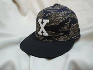 X-LARGE XLARGE エクストララージ CAMO BASEBALLCAP オリーブ 最新人気品　送料\300～ 値下げしました！　