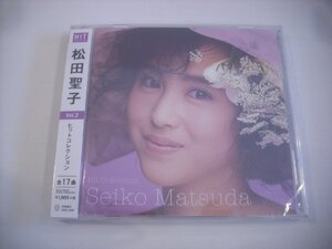 ● 未開封 帯付 CD　 松田聖子 / SEIKO MATSUDA VOL.2 HIT COLLECTION 瞳はダイアモンド 瑠璃色の地球 抱いて・・・ DQCL 5102 ◇r50706