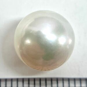 ≪南洋白蝶真珠7.501ct≫n 約10.24mm ルース 裸石 宝石 south sea pearl 真珠 CC8/CC8 テEA5 w2 82