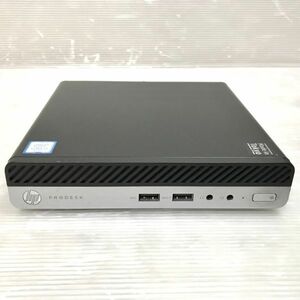 [Windows11] 超小型デスクトップ 快適メモリ HP ProDesk 400 G3 DM ビジネス向け (Core i3-7100T 3.4GHz/8GB/500GB)[663801-]