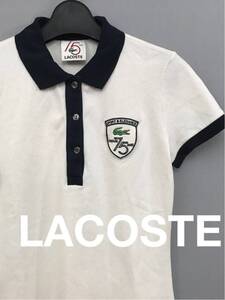 ラコステ LACOSTE 半袖 ポロシャツ レディース 75周年 ファッション 36サイズ ！★