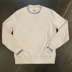 TODD SNTDER×champion リバース 前V スウェット Sホワイト