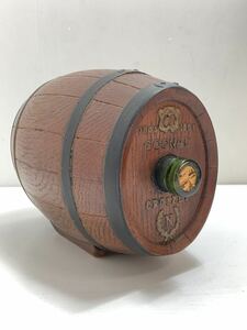 「樽のみ」ノスタルジーCROIZET NAPOLEON KEG クロアーゼ・ナポレオン・ケグ木製樽型オブジェ　インテリアディスプレイ雑貨ワイン樽 空樽 