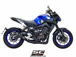 【国内在庫】SC-PROJECT フルエキゾーストシステム 3-1 & S1サイレンサー ユーロ4 ブラックエディション YAMAHA MT-09 