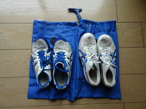 ◎USED◎2足◎アシックス◎陸上競技シューズ◎スパイク◎24.5㎝◎24.5㎝◎ASICS◎