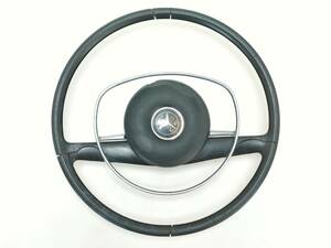 ベンツ W114 W115 ハンドル　ステアリング 縦目 タテ目　旧車　Benz Steering Wheel　(管理No.B-0125)