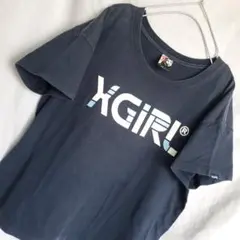 エックスガール X-GIRL -girl ビッグロゴ プリント　半袖　tシャツ