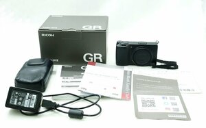 ☆【中古品】 RICOH GR III GR LENS 18.3mm 1:2.8 コンパクトデジタルカメラ リコー 動作確認済 k_e k24-1488