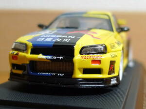 EBBRO　エブロ　プリンス東京　GT-R　Ｎ1　R３４　スカイライン　１/43