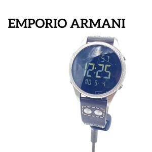 『EMPORIO ARMANI』エンポリオアルマーニ LCDスクリーン腕時計