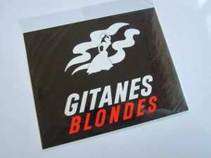 【大きめ】GITANES BLONDES ジタン ステッカー/デカール 自動車 バイク オートバイ レーシング SB08