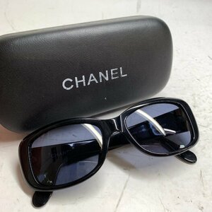 f001 BS シャネル ココマーク サングラス レディース 05975-94305 黒 ケース付き CHANEL