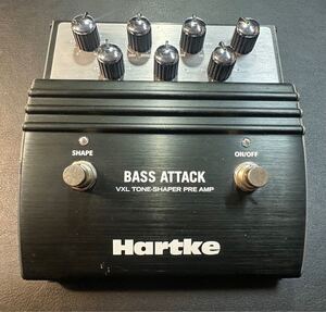 ★【送料無料！】Hartke BASS ATTACKプリアンプ エフェクター エレキベース ★