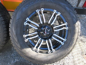 BIGWAY B-MUDX超美品　17×８J +2０ 139.7 6H 4本 プラド ハイラックス サーフ等　265/65R17 112Ｇ　 倉庫保管品 手渡しOK 東松山市高坂