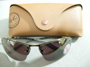 【未使用品(キズあり)】レイバンP/サングラス RAYBAN P RB3542 偏光レンズ 197/6B 63□15 125 3P