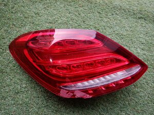 ベンツ純正 W205 Cクラス セダン 前期 LED テールライト テールランプ 左側 A2059061357 m-23-1-325