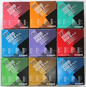 珍★レア CASIO FZ-1Sampler・51 Original Sound Disk Set・ オリジナル・サウンドディスク大量51枚セット・フロッピー・ジャンク・即決！