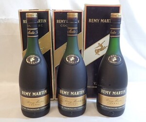 12157[M]箱付◆未開栓古酒◆REMY MARTIN/レミーマルタン/VSOP/コニャック/ブランデー/700ml/40%/まとめて 3本