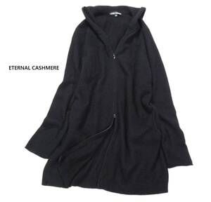 エターナルカシミヤ ETARNAL CASHMERE 大きいサイズ 3L フーディー カーディガン 