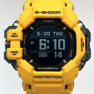 良品 G-SHOCK GPR-H1000-9 RANGEMAN レンジマン 電波ソーラー 心拍計 GPS搭載 USB充電 マルチスポーツ Gショック 【ITR9KJ8FL0LQ】